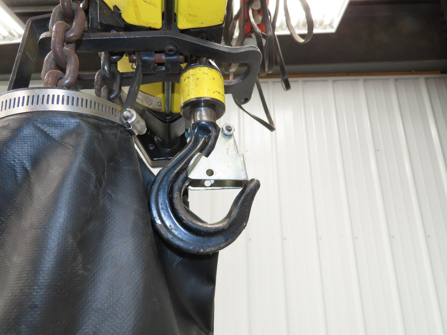 Coffing Duff-Norton 1000 Lb 1/2 Ton Pneumatic Air Chain Hoist 15' Lift Pendant