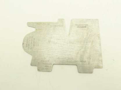 Case 150 Crawler Track Component Wear Gage 6695 00 304 9840