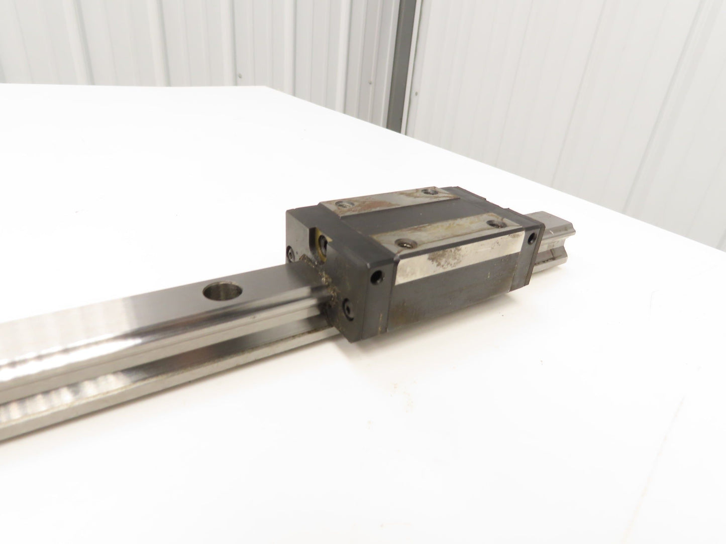 PMI MSA20S-N Linear Rail AMT Linearways w/ 1 Guide Slider 1m Length Lot of 2