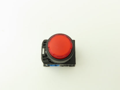 Fuji Electric Pushbutton Red Momentary 22mm 250V 6A Lot of 6