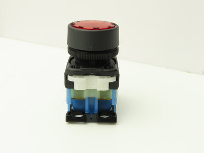 Fuji Electric AR22F0L-10E4R Pushbutton Red Momentary 22mm 250V 6A Lot of 5