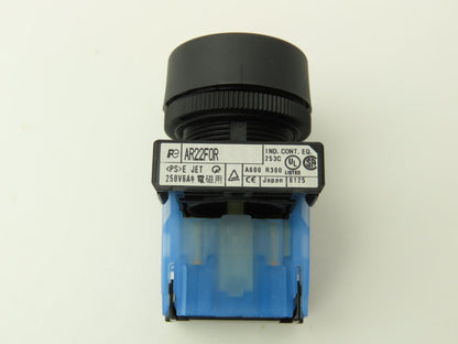 Fuji Electric AR22F0R-10R Pushbutton Red Momentary 22mm 250V 6A Lot of 5