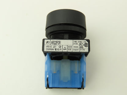 Fuji Electric AR22F0R-10R Pushbutton Red Momentary 22mm 250V 6A Lot of 5