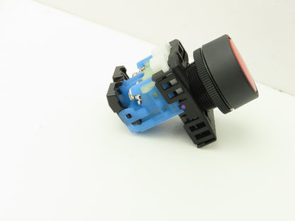 Fuji Electric AR22F0R-10R Pushbutton Red Momentary 22mm 250V 6A Lot of 5