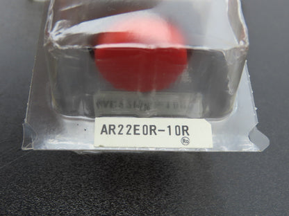 Fuji Electric Pushbutton Red Yellow Momentary 22mm 250V 6A Lot of 8