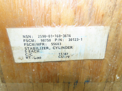 2590-01-168-3616 Hydraulic Stabilizer Cylinder 3.5"x 60" OAL