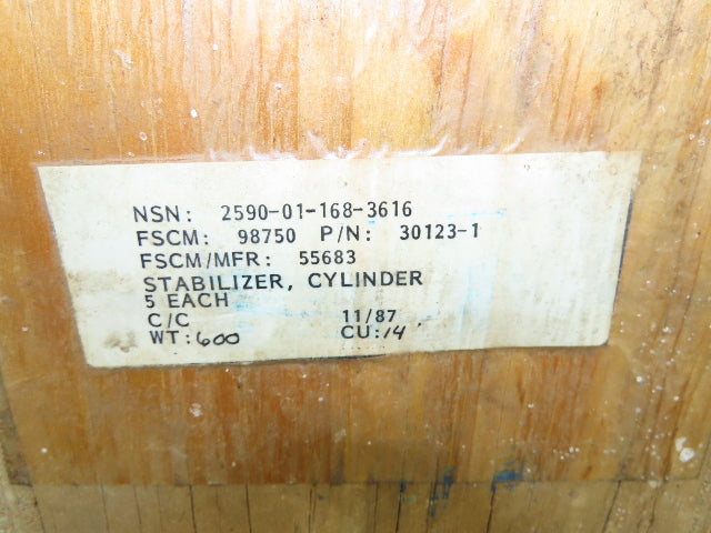 2590-01-168-3616 Hydraulic Stabilizer Cylinder 3.5"x 60" OAL