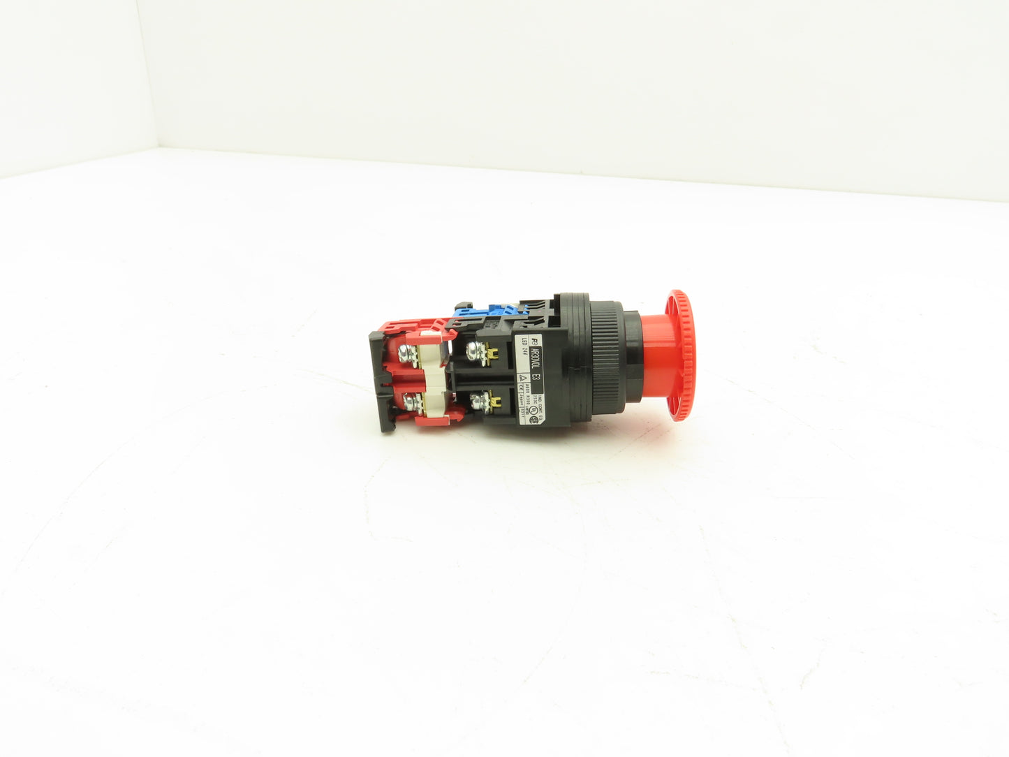 Fuji Electric 24V Illuminated Red E-Stop Mushroom Twist 30mm 250V 6A