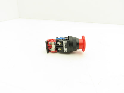 Fuji Electric 24V Illuminated Red E-Stop Mushroom Twist 30mm 250V 6A