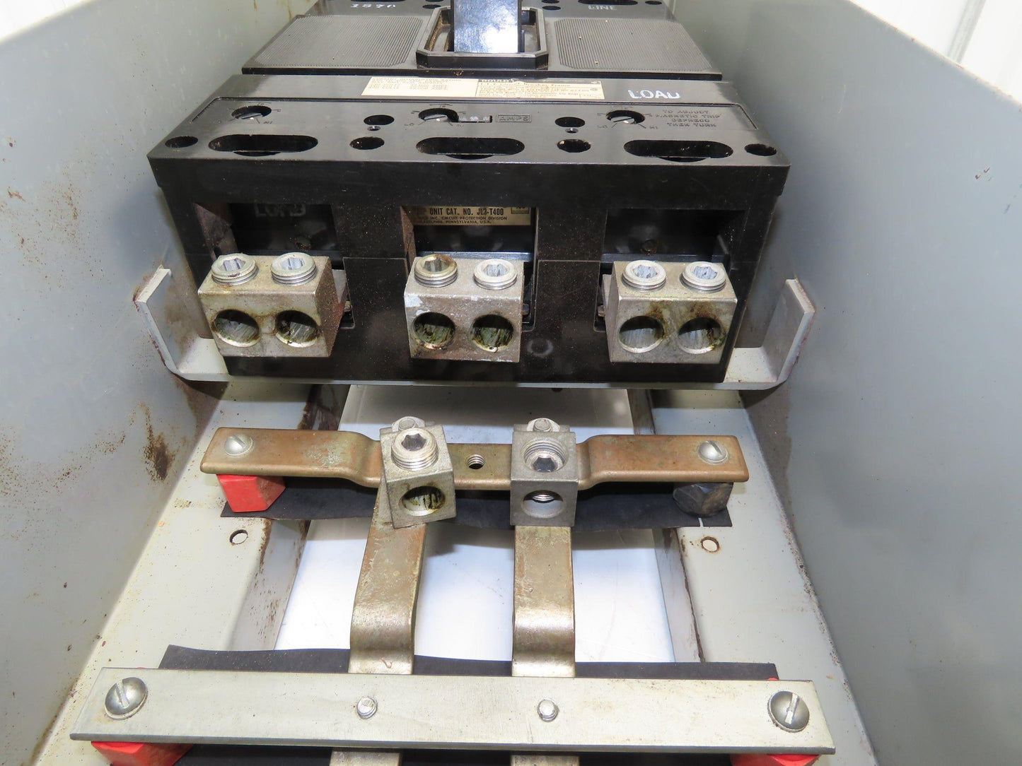 Gould BDJK4400 ITE BD Busway Bus Plug Disconnect 400A Breaker 600V 3P