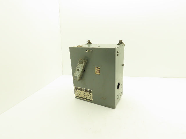 General Electric DE361R GE Flex Bus Plug 30 Amp 600 Volt Fused Disconnect
