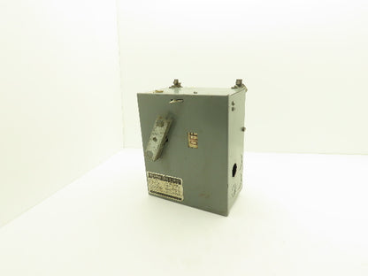 General Electric DE361R GE Flex Bus Plug 30 Amp 600 Volt Fused Disconnect