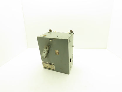 General Electric DE361R GE Flex Bus Plug 30 Amp 600 Volt Fused Disconnect