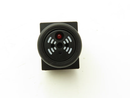 Eaton Buzzer Audio Alarm 70dB 2.4-3.3kHz Red LED 22mm 12/24V AC/DC