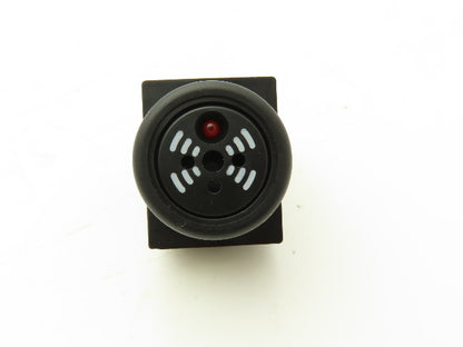 Eaton Buzzer Audio Alarm 70dB 2.4-3.3kHz Red LED 22mm 12/24V AC/DC