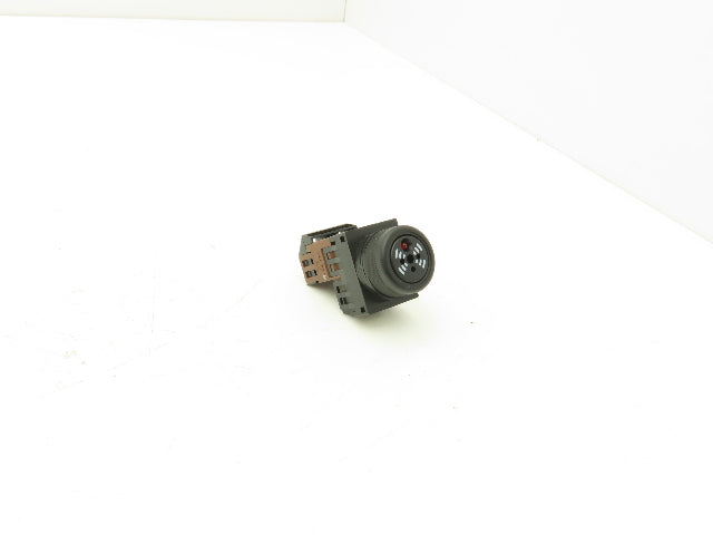 Eaton Buzzer Audio Alarm 70dB 2.4-3.3kHz Red LED 22mm 12/24V AC/DC