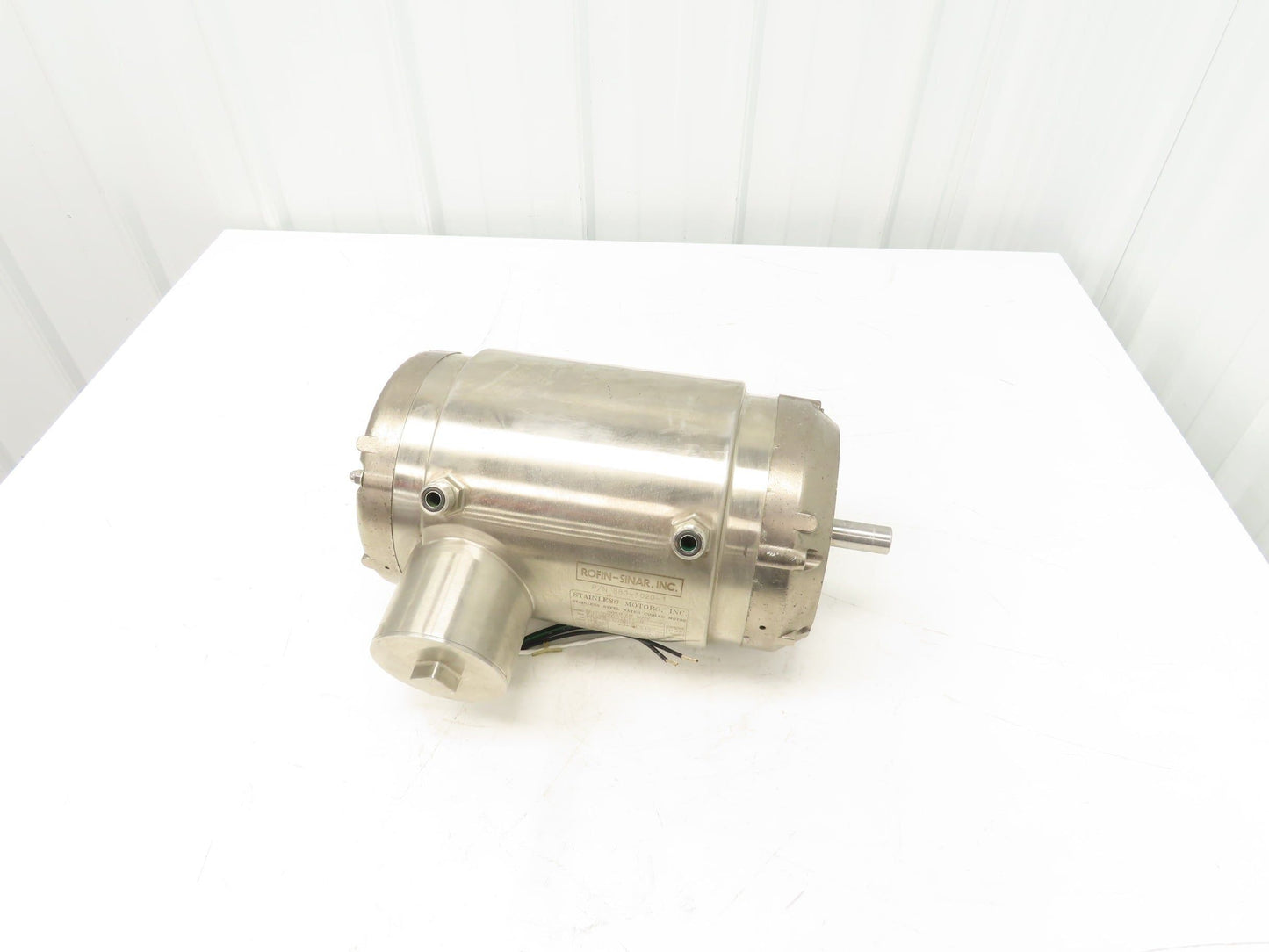 Stainless Motors PI1G02N01E1TOBI AC Washdown Motor 10Hp 3450rpm 230V 3ph 184C TE