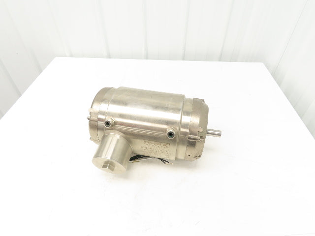 Stainless Motors PI1G02N01E1TOBI AC Washdown Motor 10Hp 3450rpm 230V 3ph 184C TE