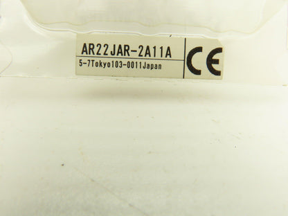 Fuji Electric Keyed Switch 2-Position Maintained 22mm 250V 6A