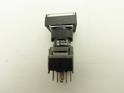 Fuji Electric Illuminated Pushbutton Switch White Momentary 15mm 250V Lot of 3