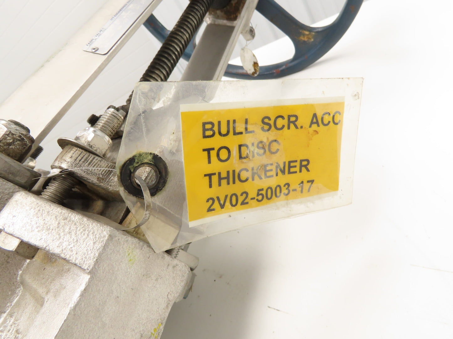 Fabri-Valve C67 10" Stainless Knife Gate Valve Rising Stem Lug Style *Bad Seal*