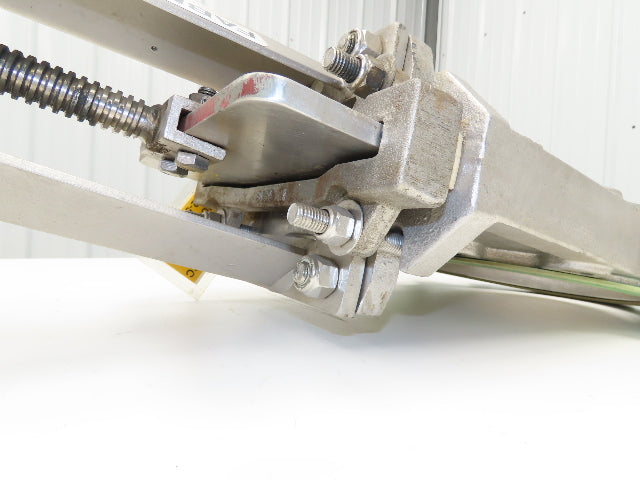 Fabri-Valve C67 10" Stainless Knife Gate Valve Rising Stem Lug Style *Bad Seal*