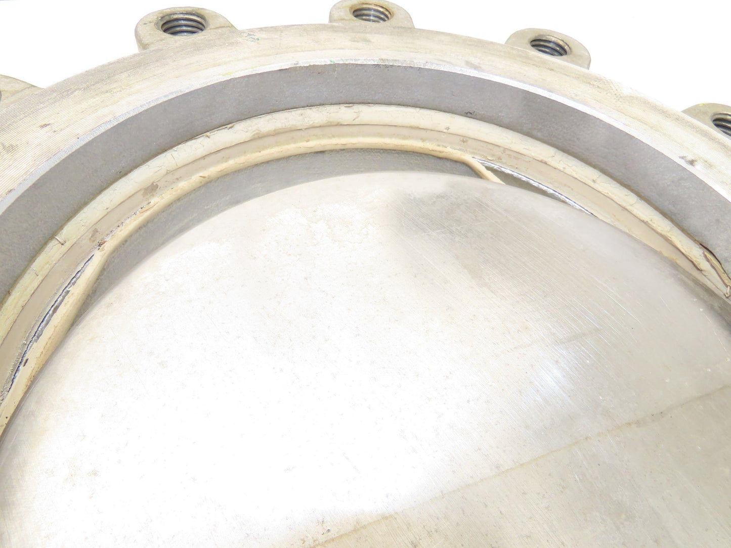 Fabri-Valve C67 10" Stainless Knife Gate Valve Rising Stem Lug Style *Bad Seal*