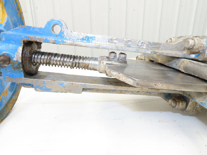 A-C Valve Inc 6" Stainless Knife Gate Valve Lug Style Rising Stem *Bad Seal*