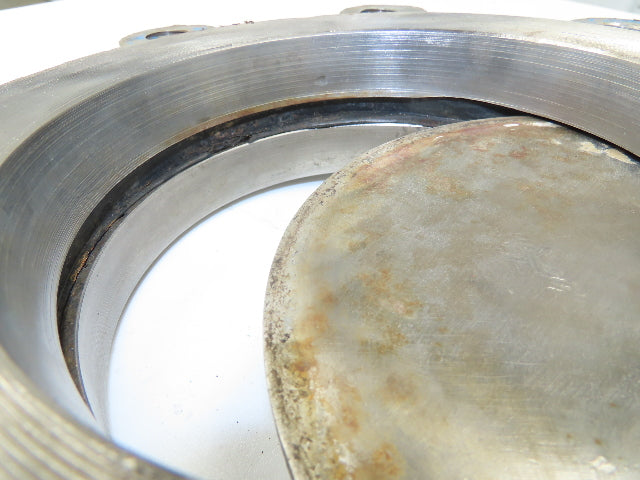 A-C Valve Inc 6" Stainless Knife Gate Valve Lug Style Rising Stem *Bad Seal*