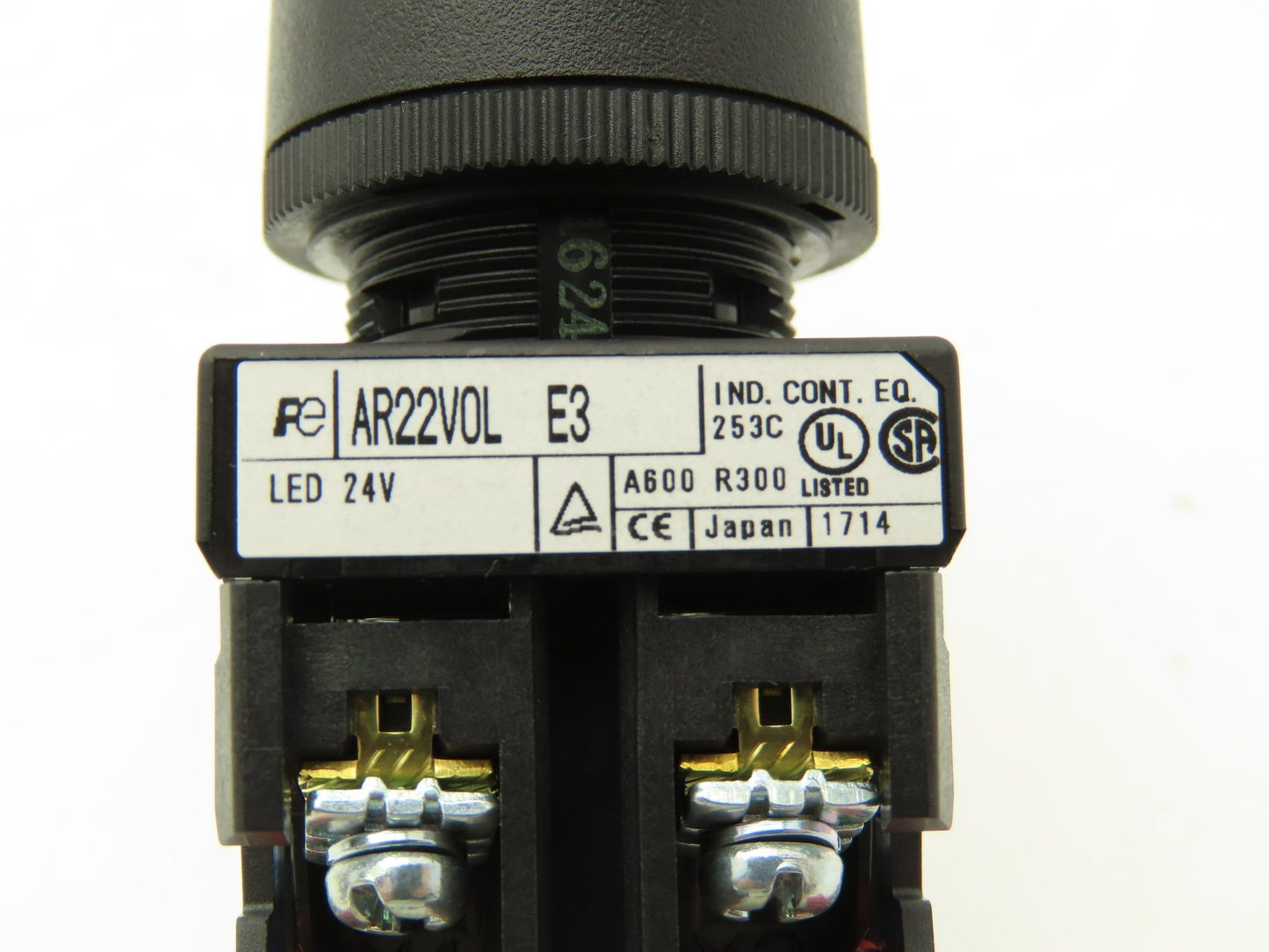 Fuji Electric 24V Illuminated Pushbutton E-Stop Switch Mushroom Red 22mm 250V 6A