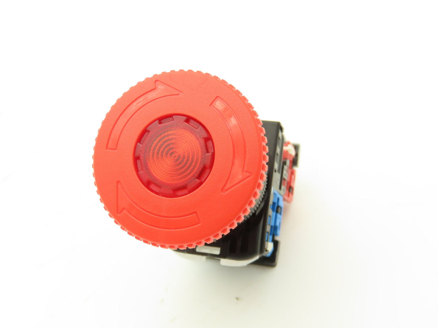 Fuji Electric 24V Illuminated Pushbutton E-Stop Switch Mushroom Red 22mm 250V 6A