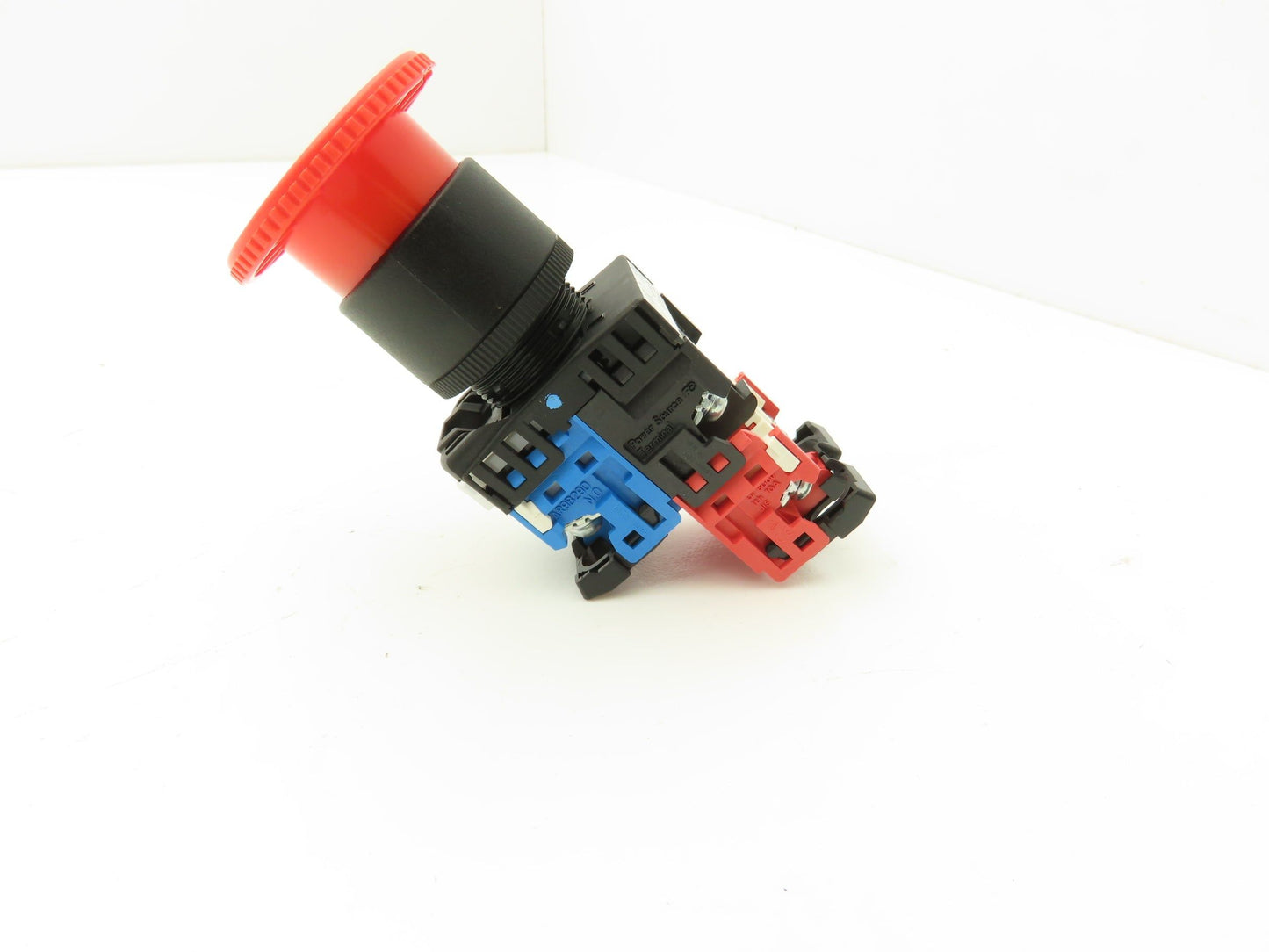 Fuji Electric 24V Illuminated Pushbutton E-Stop Switch Mushroom Red 22mm 250V 6A