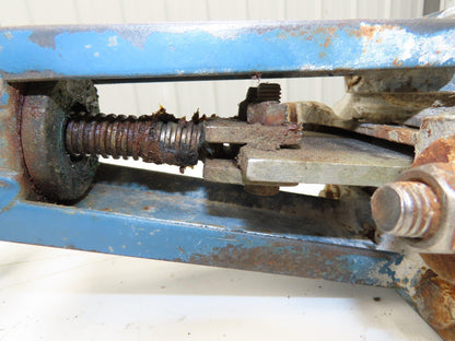 DeZurik Fig. 825 3" Stainless Knife Gate Valve Lug Style Rising Stem Rubber Seat