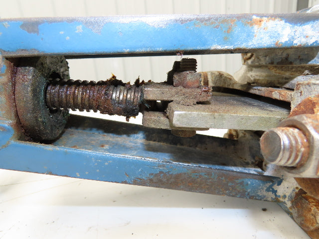 DeZurik Fig. 825 3" Stainless Knife Gate Valve Lug Style Rising Stem Rubber Seat