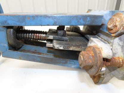 DeZurik Fig. 824 3" Stainless Knife Gate Valve Lug Style Rising Stem Metal Seat