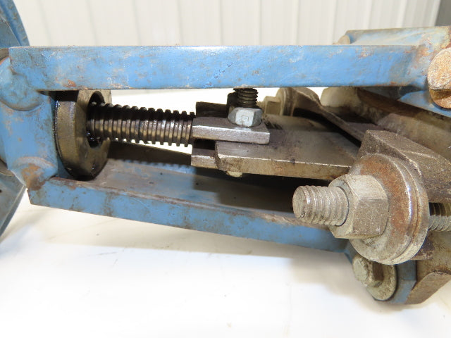 DeZurik Fig. 824 3" Stainless Knife Gate Valve Lug Style Rising Stem Metal Seat