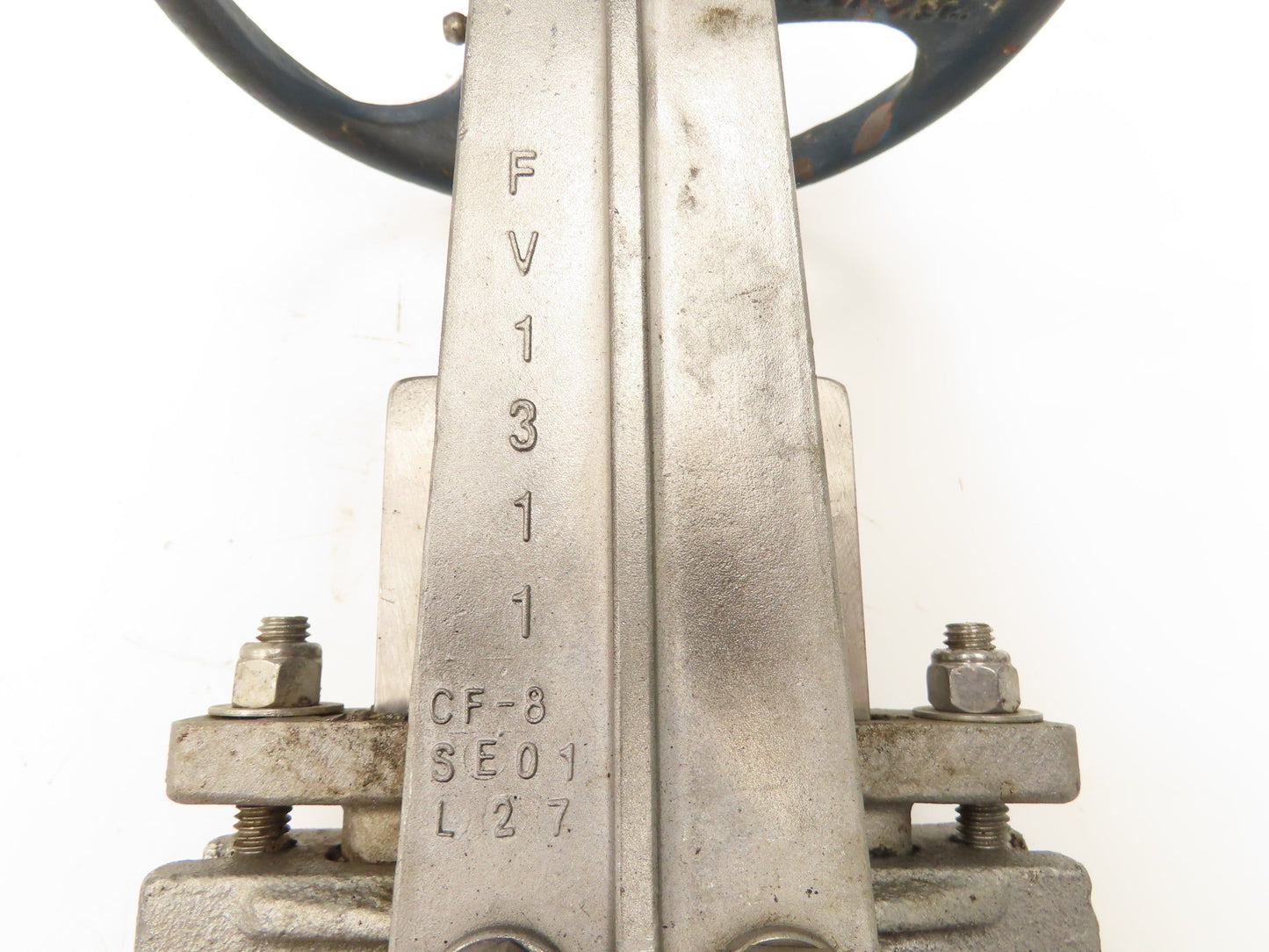 ITT Fabri-Valve C37 3" Stainless Knife Gate Valve Rising Stem Metal Seat