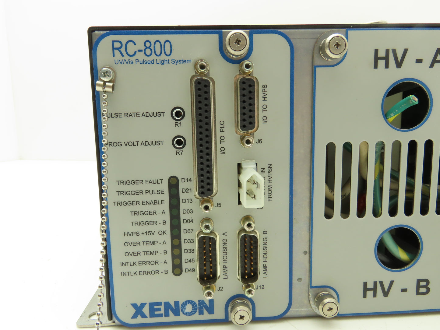 Xenon CTR-810 RC 800 UV Vis Pulsed Lighting System Controller 2-C32-H105 Config