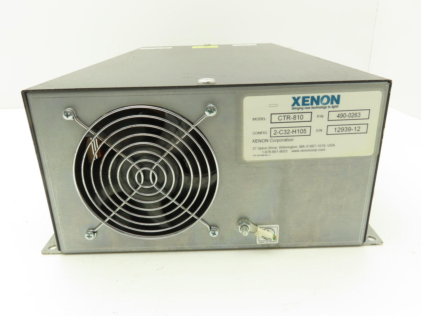 Xenon CTR-810 RC 800 UV Vis Pulsed Lighting System Controller 2-C32-H105 Config