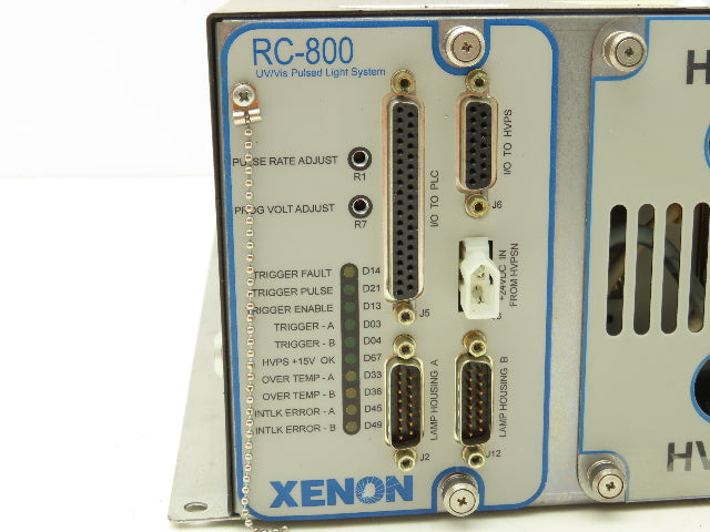 Xenon CTR-810 RC 800 UV Vis Pulsed Lighting System Controller 2-C32-H105 Config