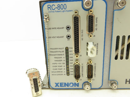 Xenon CTR-810 RC 800 UV Vis Pulsed Lighting System Controller 2-C32-H105 Config