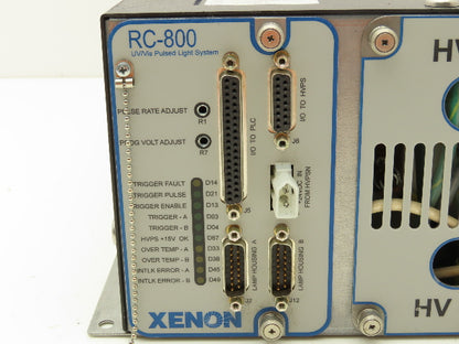 Xenon CTR-810 RC 800 UV Vis Pulsed Lighting System Controller 2-C32-H105 Config