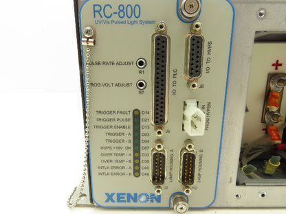 Xenon CTR-810 RC 800 UV Vis Pulsed Lighting System Controller 2-C32-H105 Config