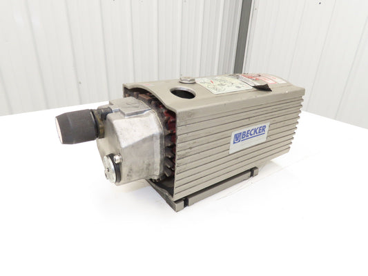 Becker VT 4.10 Rotary Vane Oil-less Vacuum Pump 1Hp 850mbar 460V 3PH 12m³/h