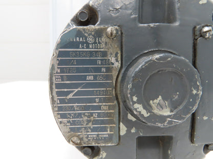 GE General Electric 5K35KG343 Inline Gearmotor 31.3:1 Reducer 56rpm 460V 3PH