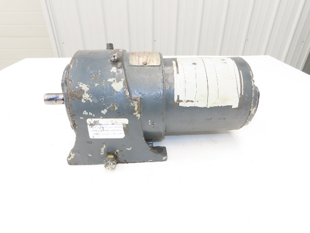 GE General Electric 5K35KG343 Inline Gearmotor 31.3:1 Reducer 56rpm 460V 3PH