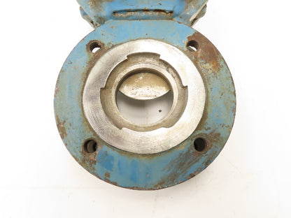 DeZurik 828 3" Knife Gate Valve Lug Style Rising Stem 316SS Disc Rubber Seat