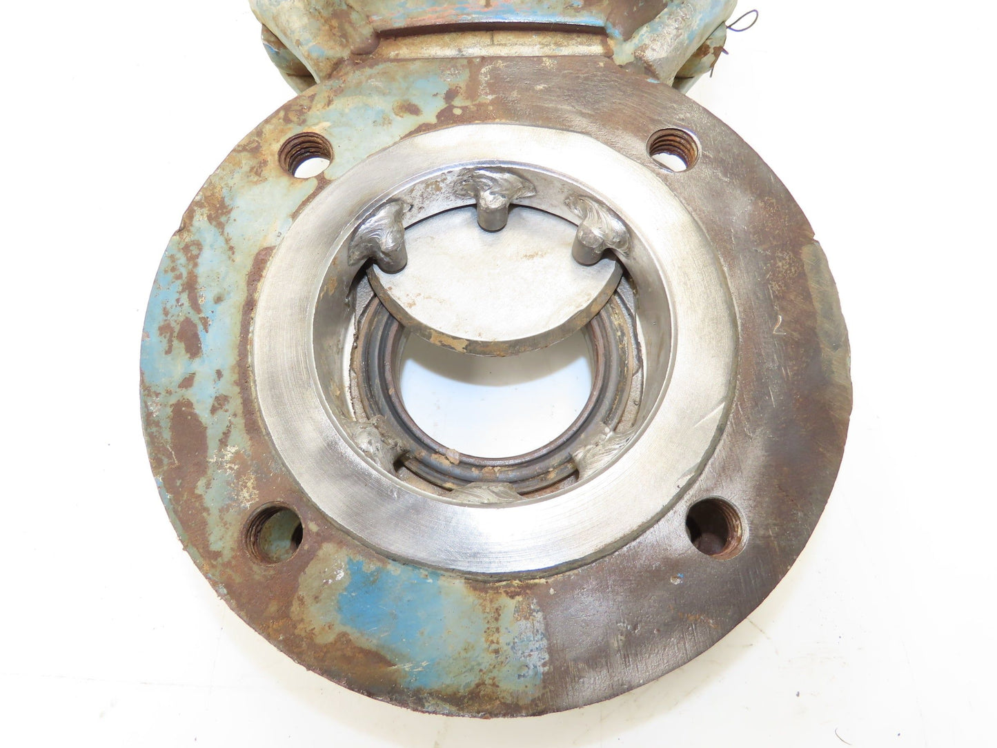 DeZurik 828 3" Knife Gate Valve Lug Style Rising Stem 316SS Disc Rubber Seat