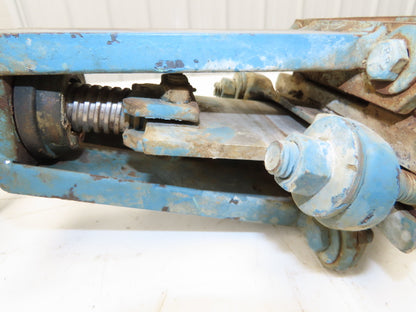 DeZurik 828 3" Knife Gate Valve Lug Style Rising Stem 316SS Disc Rubber Seat