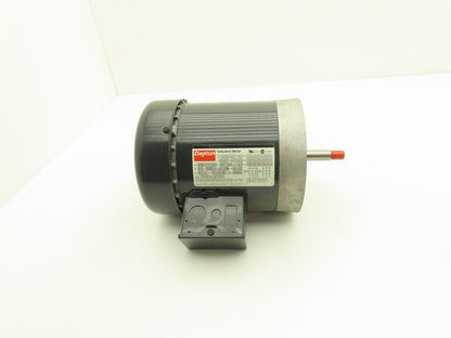 Dayton 3N723 AC Electric Motor 1/2Hp 3450rpm 220/440v 3Ph 56J Frame TEFC